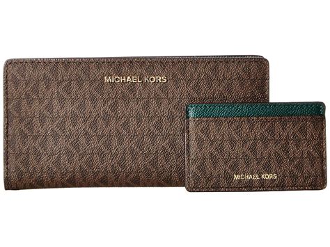 michael kors large card case|michael kors card holder.